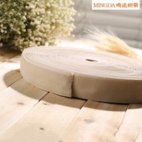 廠家力薦 尼龍彈力松緊帶、不抓毛松緊帶 品質保證 50mm米黃